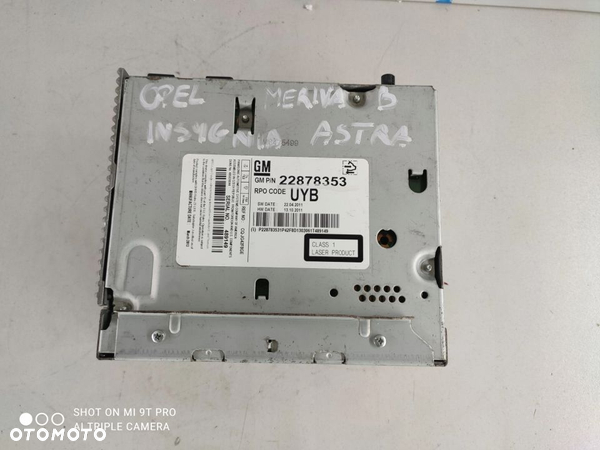 OPEL ASTRA J IV RADIO cd fabryczne 22878353 - 1