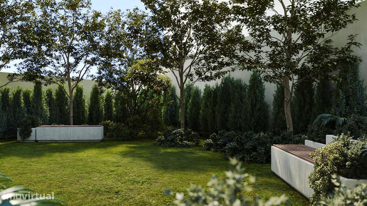 T1+1 Novo com lugar de garagem e arrumo a 400m do Metro.-30