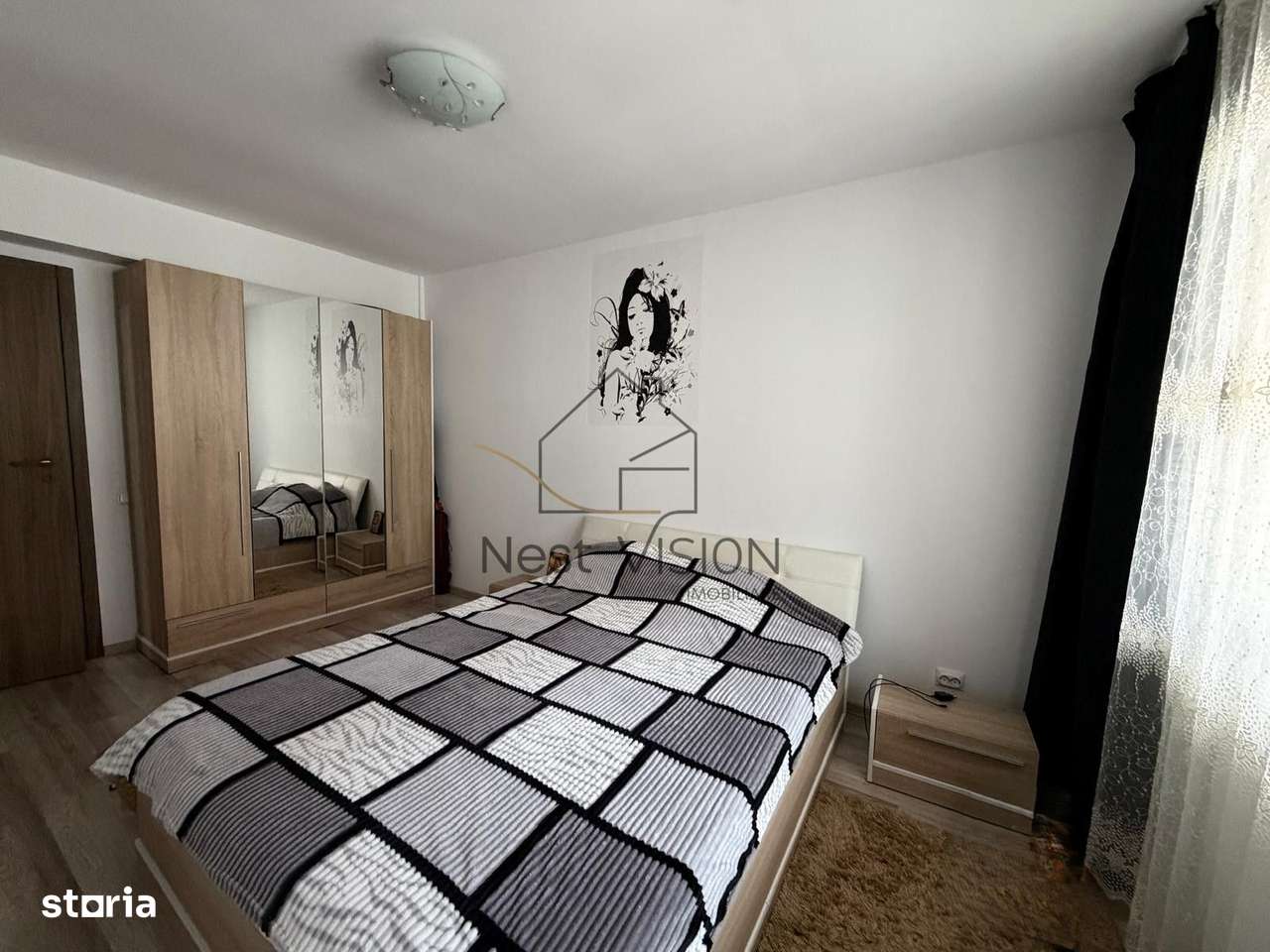 3 camere | etaj 3 |  bloc cu lift | 53 mp utili | Complet mobilat-0