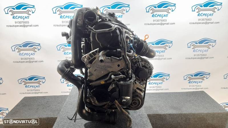 MOTOR COMPLETO 1.9 TDI 8V 90CV BRU VW VOLKSWAGEN GOLF V 5 MK5 TOURAN GOLF PLUS MOTOR ARRANQUE BIMASSA ALTERNADOR COMPRESSOR AR CONDICIONADO BOMBA DIRECAO DIREÇÃO TURBO INJETOR INJETORES - 10