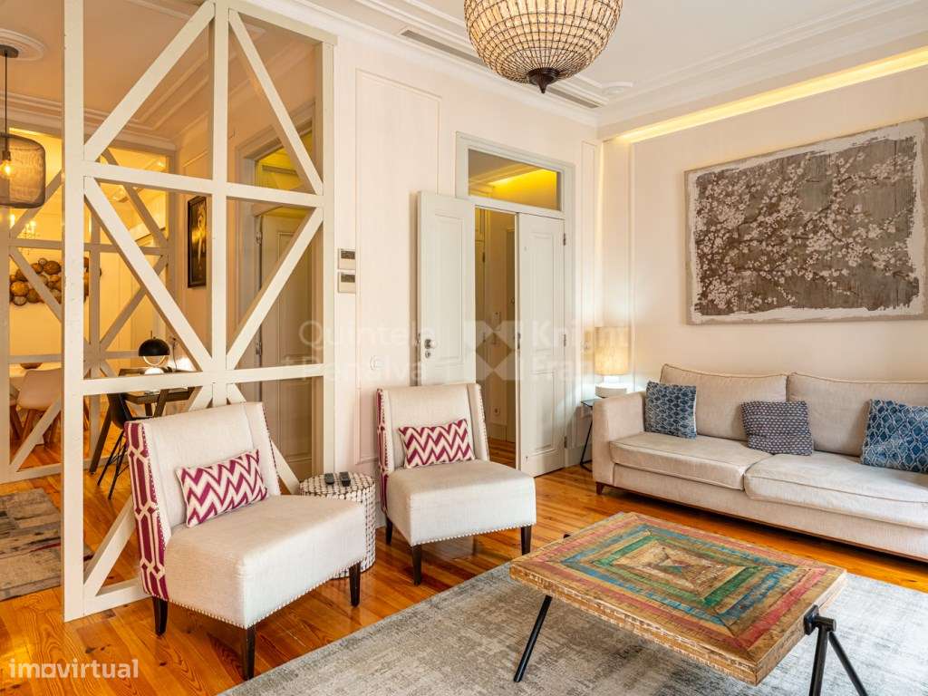 Apartamento T2 na Rua da Boavista, na Misericórdia, Lisboa - Grande imagem: 5/33