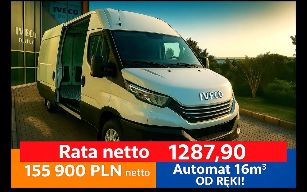 Iveco 35S18A8V 16M3 AUTOMAT Paka Gigant, Full opcja, cena...OKAZJA - OD RĘKI!