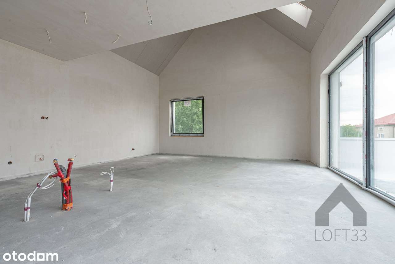 Nowoczesny, dwupoziomowy apartament z dużym tarasem na Pszczelniku-19