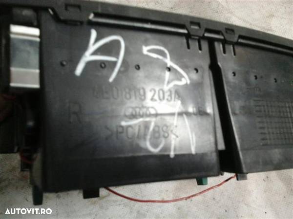 Consola centrala ventilatie spate Audi A8 An 2004-2009 cod 4E0819203A - 4