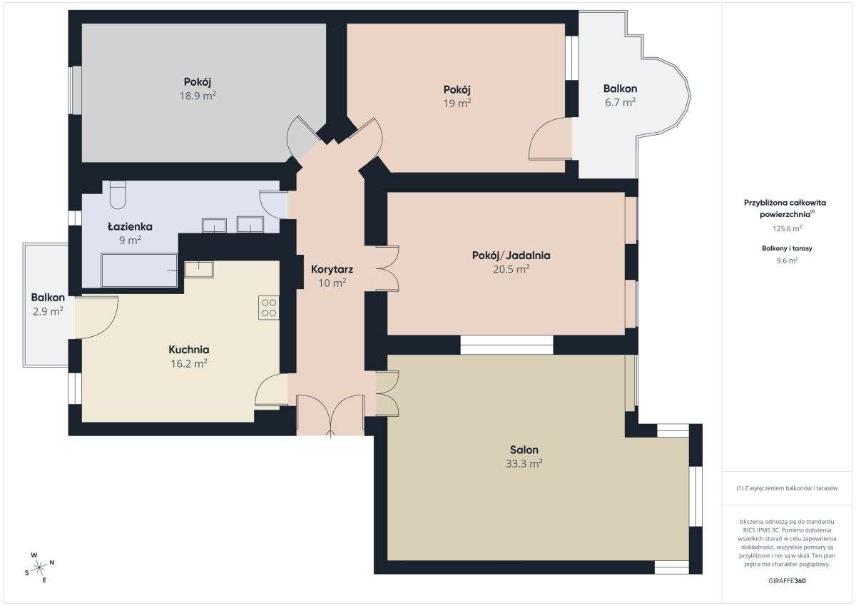 Mieszkanie, 125 m² w kamienicy na Jeżycach-15
