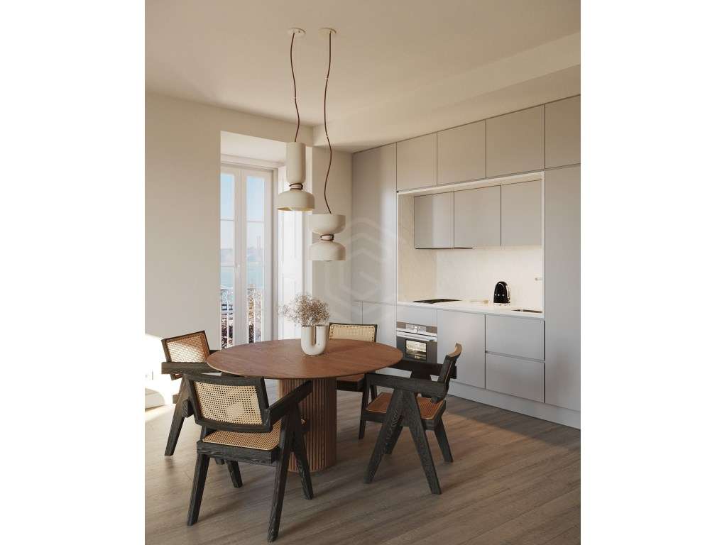 Exclusivo T3 Duplex novo em edifício histórico de prestígio com vis... - Grande imagem: 4/44