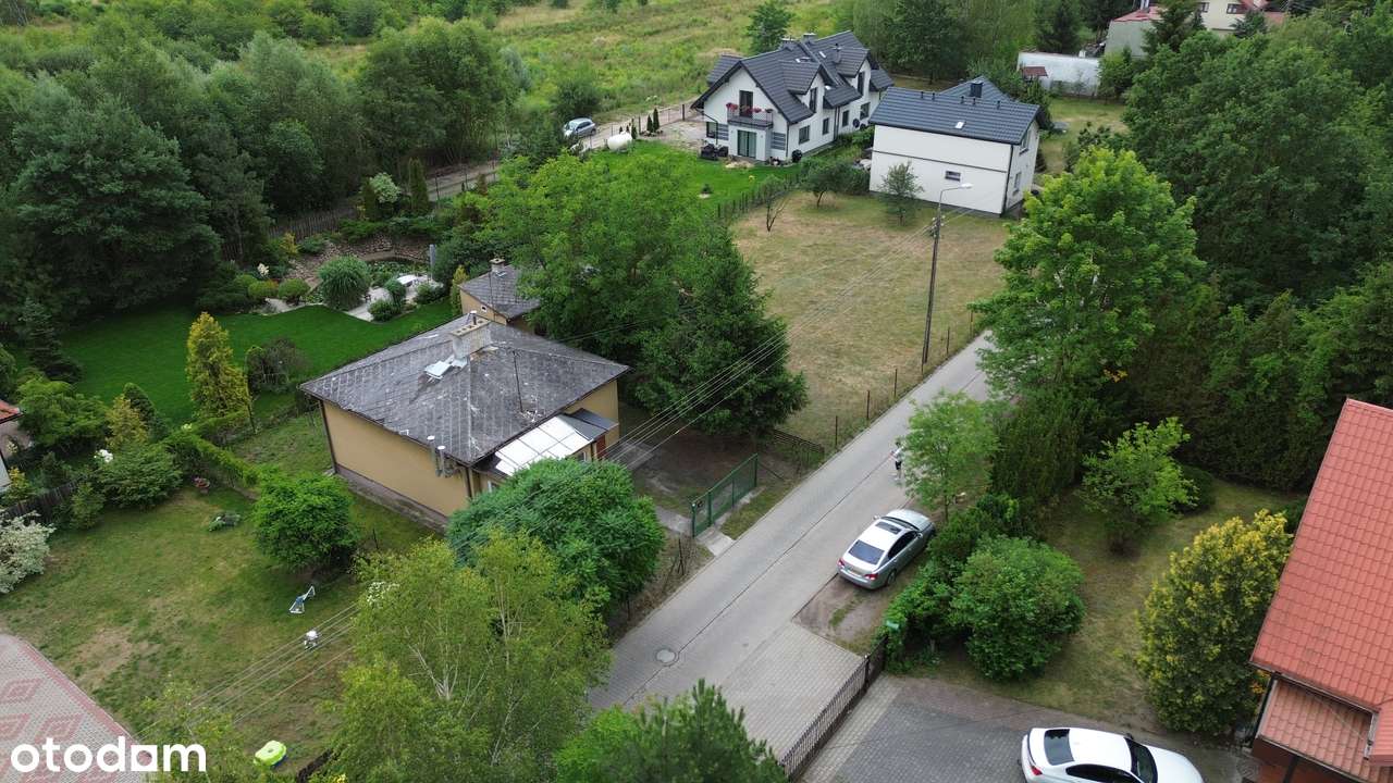 Działka z domkiem z możliwością podziału i budowy bliźniaka! Milanówek-8