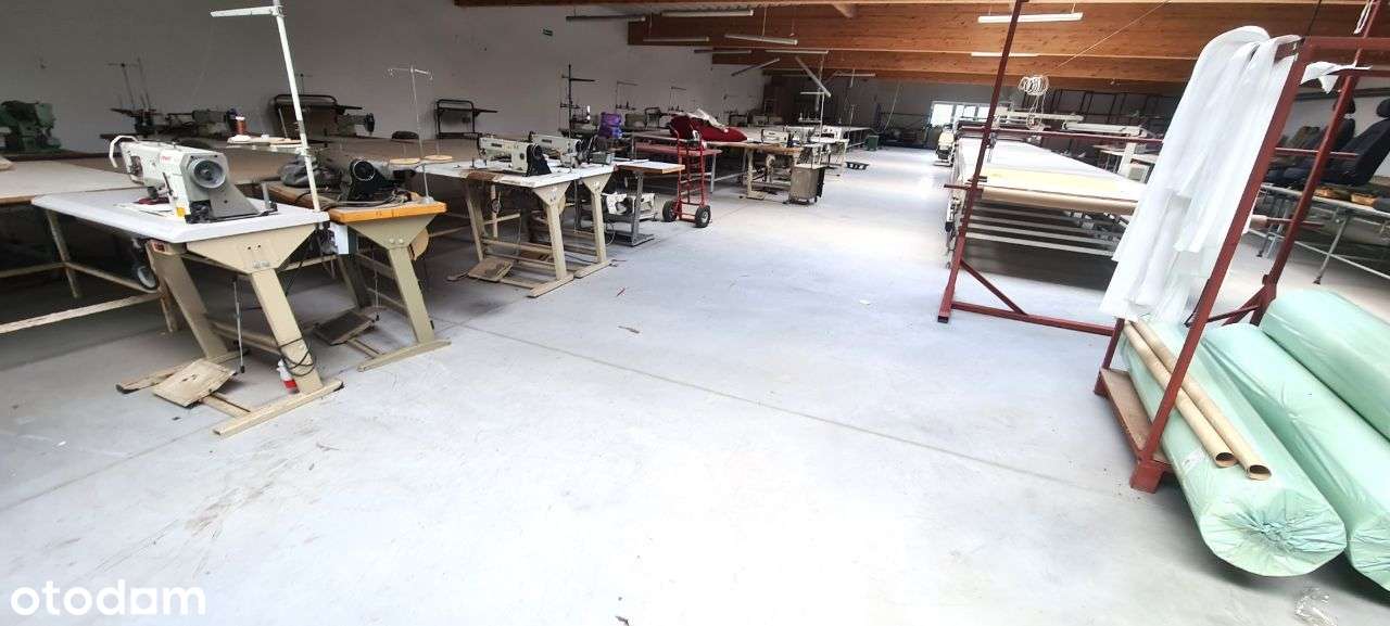 Hala Produkcyjna 680 m²  Szwalnia, Krojownia, Produkcja – k. Poznania - Pełny obrazek: 3/17