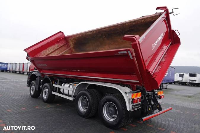 Mercedes-Benz AROCS 4245 / 8X6 / DUMP TRUCK 2 STR / KH-KIPPER / BORDMATIC / 2019 - 8