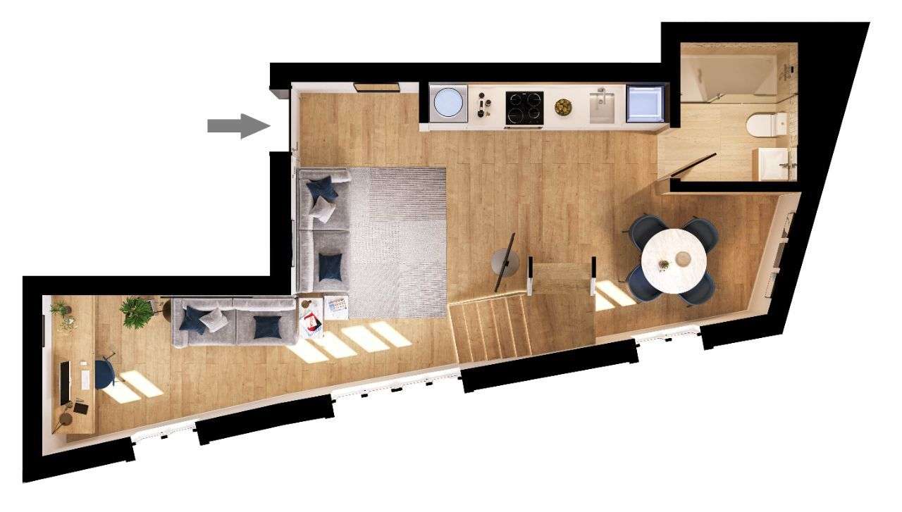 Duplex T2 à venda em Graça, Lisboa-12