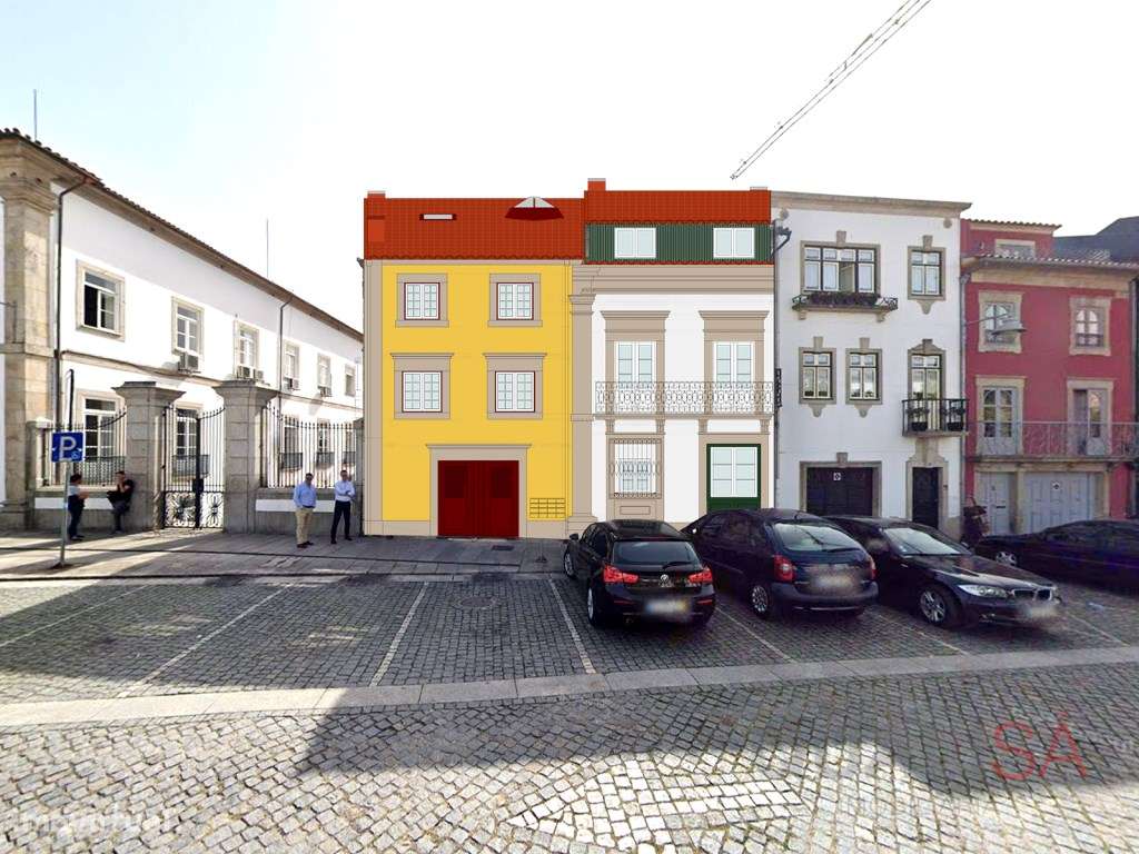 Apartamento T1+1 novo no centro histórico de Braga, no Largo Santia...-8