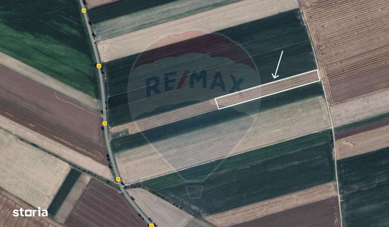 Teren extravilan arabil de vânzare – Satul Nou, comuna Hălchiu - Imagine principală: 4/6