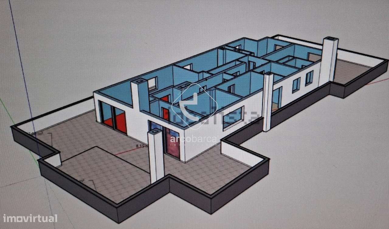 Apartamento  T4 c/ terraço em Ponte de Lima-4