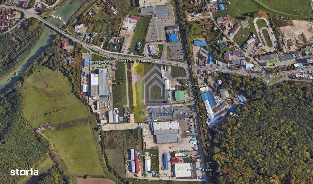 Teren Intravilan | 12.478mp – Itcani, Acces Direct din DN2 E58 - Imagine principală: 4/5