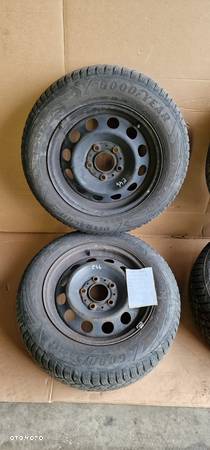 4X Felga stalowa BMW 3 E46 5x120 6,5J 15 H2 195/65 IS42 R15 - 1