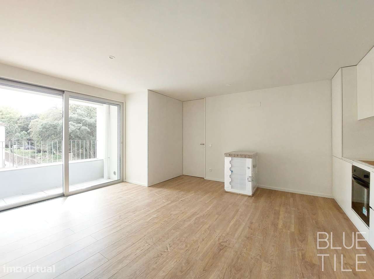 Apartamento T1 - voltado para o parque do Covelo, com lugar de garagem-3