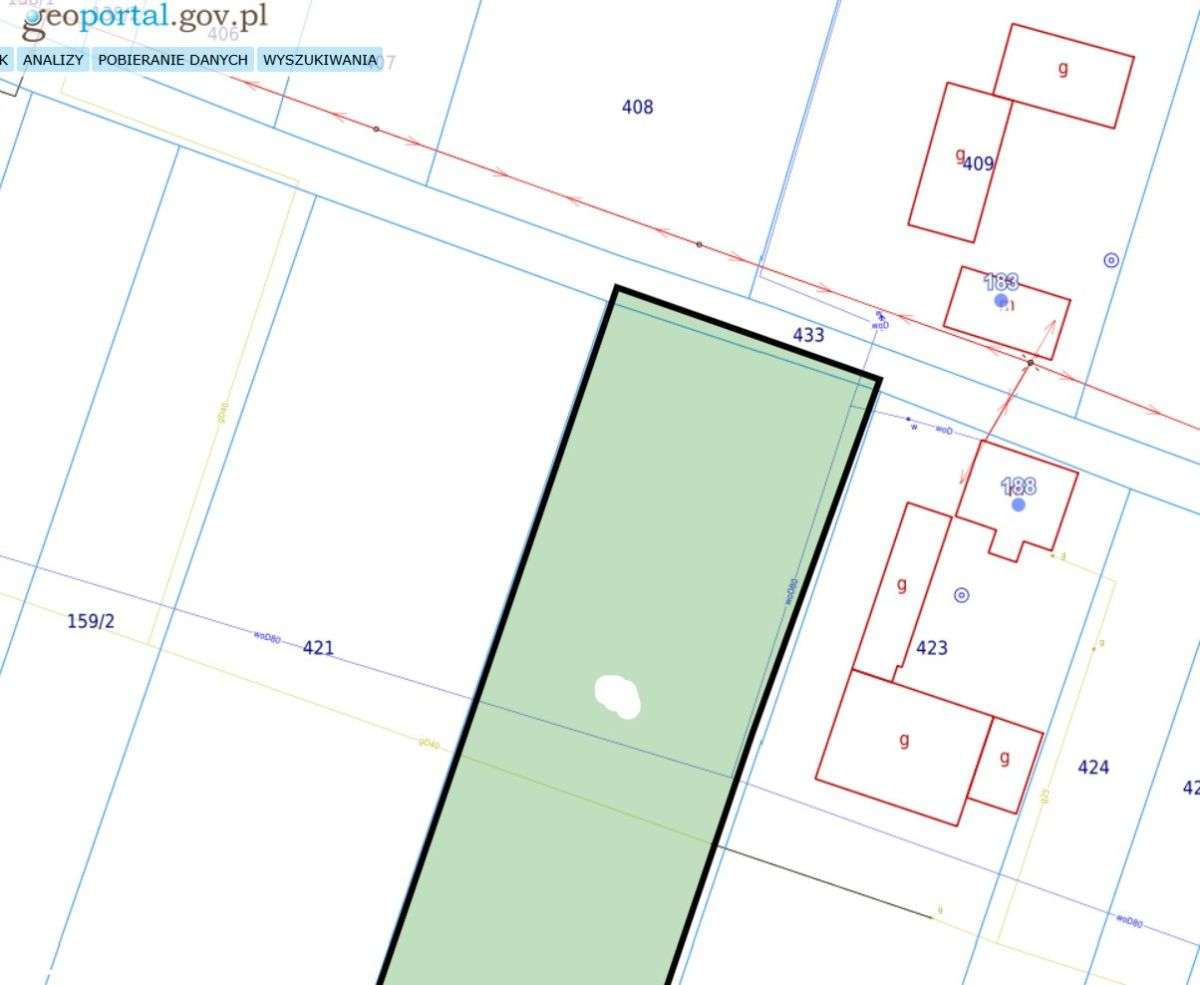 Działka w Tarnawie - Pełny obrazek: 2/11