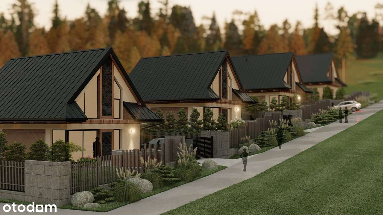 Domy w stylu nowoczesno-góralskim położone w sercu Gorców - Pełny obrazek: 4/14