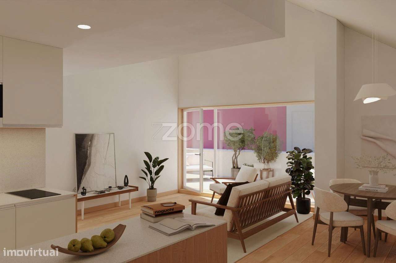 Apartamento T1 novo, terraço e garagem, Vila Nova de Gaia (Fração O... - Grande imagem: 4/18