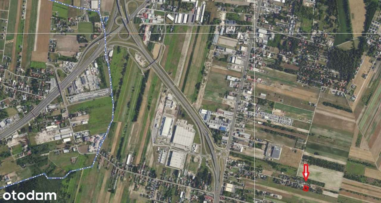 Działka budowlana w znakomitej lokalizacji, z szybkim dojazdem do W-wy-7