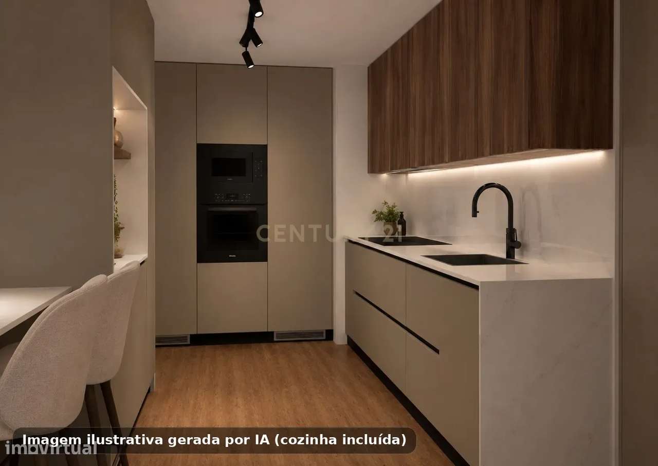 T4 Duplex com vista mar em Espinho-9