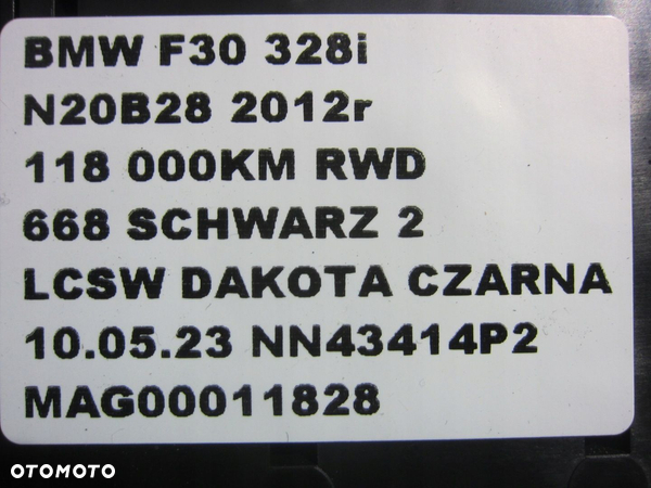 BMW F30 F20 F32 PANEL STEROWANIA DACHEM 6999738 - 9