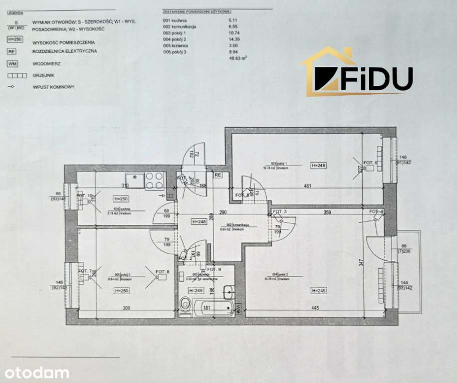 Lotnicza Elbląg 3 pokoje z balkonem-7