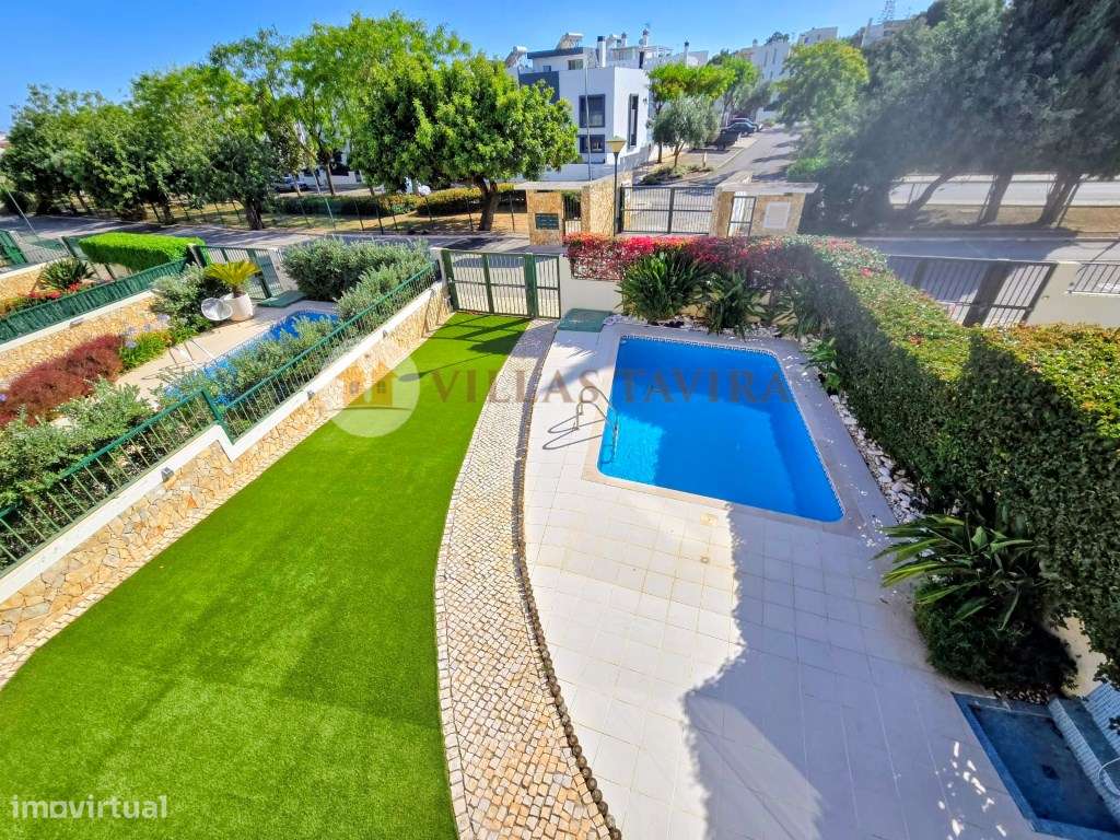 Moradia T3 com piscina privada, garagem, jardim e vista mar - Tavira-20