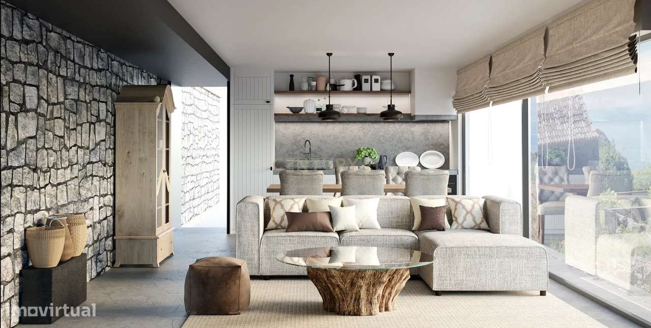 2 Imóveis em Pedra Tradicional com Projecto Arquitectónico. Propriedad - Grande imagem: 5/29