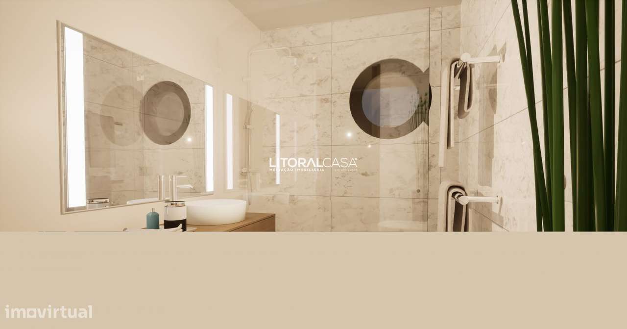 Maravilhoso T2 no centro histórico da cidade com terraço e garagem - Grande imagem: 5/16