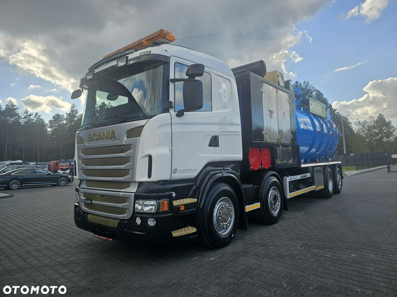 Scania Disab Centurion P210/9 Ładowarka próżniowa ssąca - 3