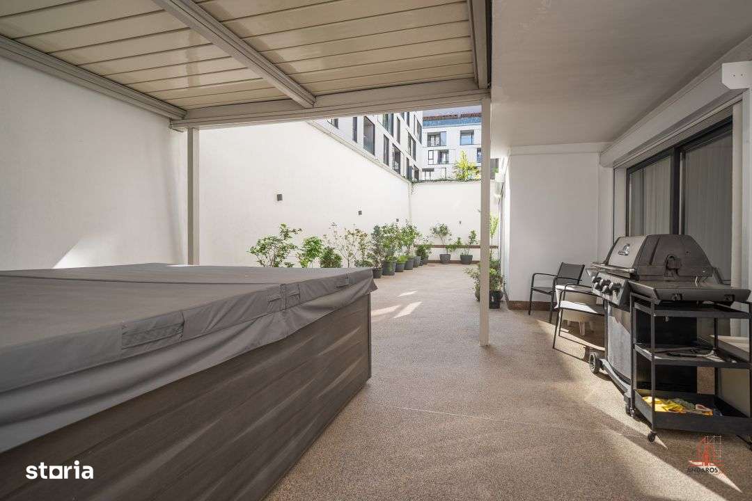 Apartament 3 camere Aviatiei - Caramfil, 2 locuri parcare, jacuzzi ext-12