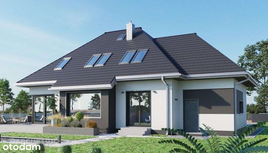 Dom, który łączy elegancję z przestrzenią - Zerzeń - Pełny obrazek: 5/10