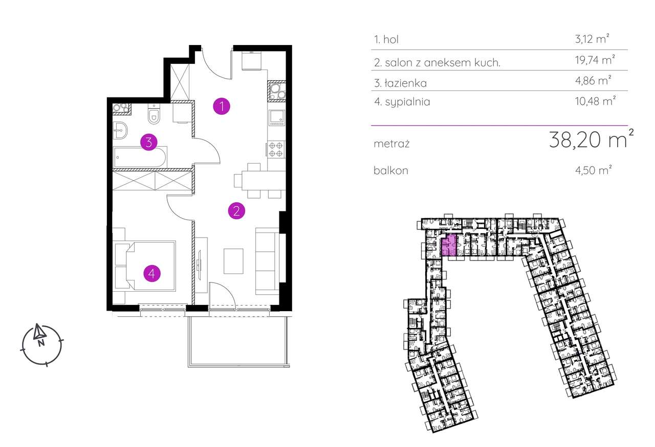 Południowe 2 Pokoje - Super CENA - Blisko Tramwaj - Odbierz w styczniu-1