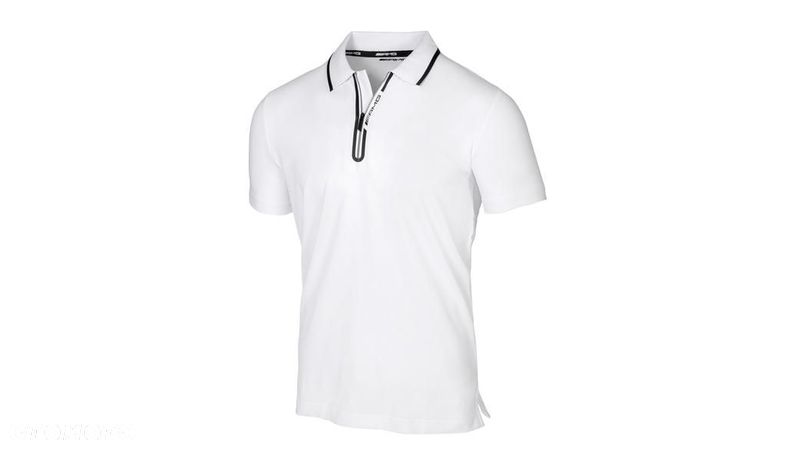 MERCEDES AMG meska koszula koszulka polo t-shirt L biala - 1
