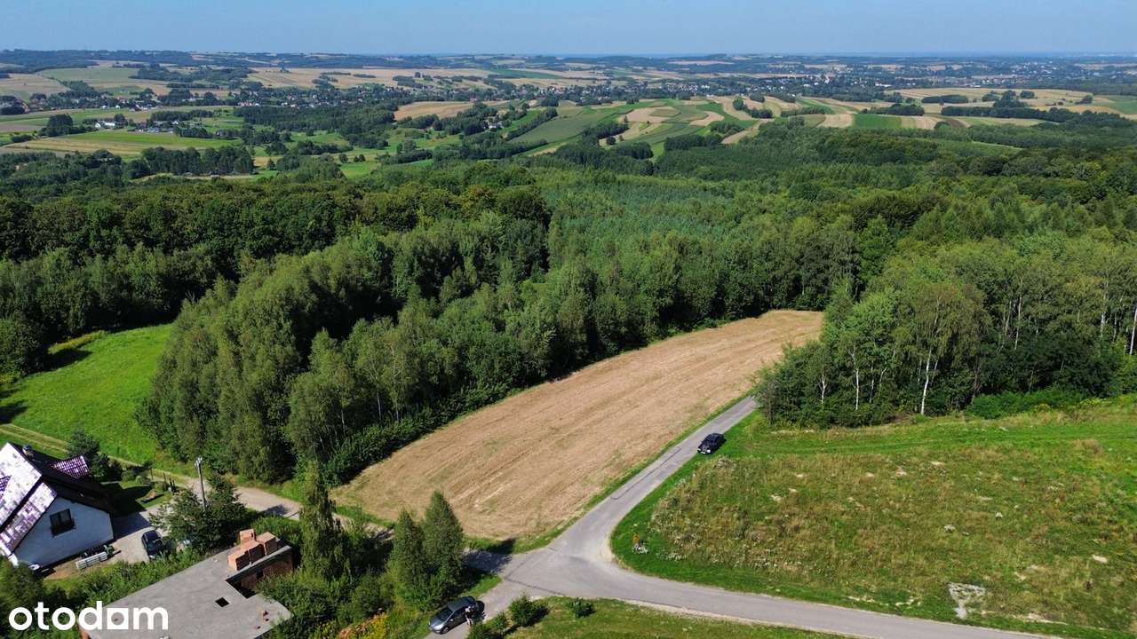 Działka inwestycyjna, WZ na 3 domy, media, 20 min od centrum Rzeszowa - Pełny obrazek: 2/7