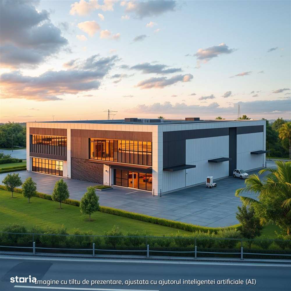 Teren industrial 7.200 mp  DN1B – Zona showroom-uri auto  Deschidere 2 - Imagine principală: 5/17