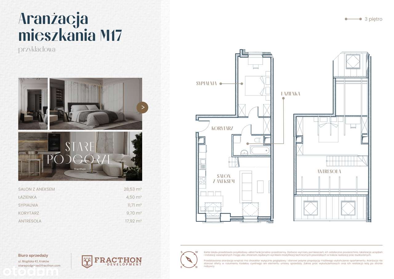 3-pokojowe mieszkanie 72m2 Bezpośrednio - Pełny obrazek: 2/18