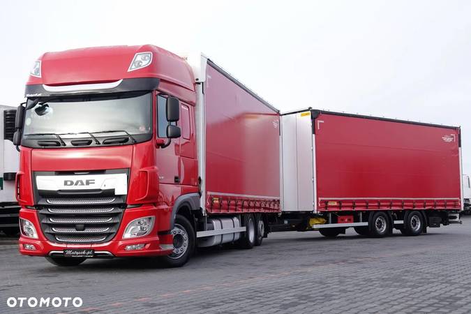 DAF XF 480 / ZESTAW TANDEM 120 M3 / PRZEJAZDOWY / 7,75 M + 7,75 M / WIELTON / PO ZŁOTYM KONTRAKCIE SERWISOWYM - 2