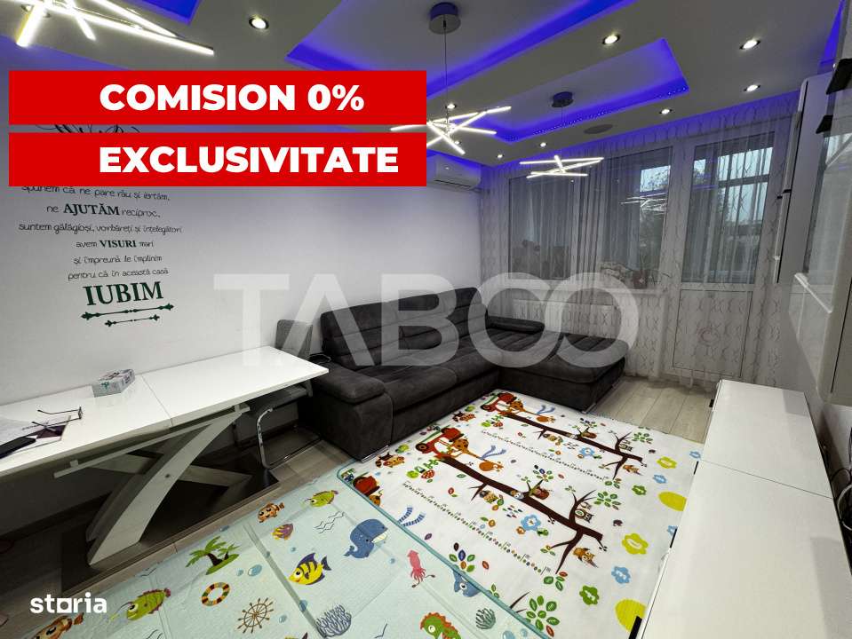 Apartament decomandat 3 camere 2 bai 73 mp balcon Mihai Viteazul Sibiu - Imagine principală: 1/13