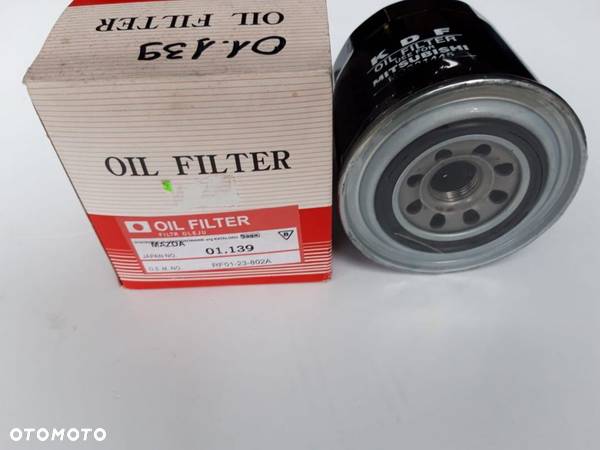 Filtr Oleju Mazda   FORD ECONOWAN 2.0d HONFDA ACCORD III,CIVIC IV,Concero ,CRV1-,CRX 2,Prelude III,IV,Shuttle,Hyndai Accent ,Coupe ,Elantra,Galopper ,Genezis ,Getz 01.139 SAG RF01-23-802A - 2