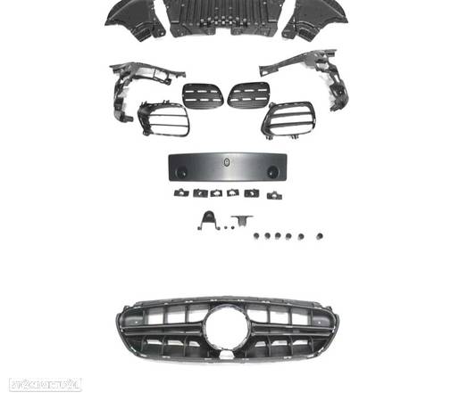 PARA-CHOQUES FRONTAL LOOK AMG PARA MERCEDES W213 16-19 PDC - 2