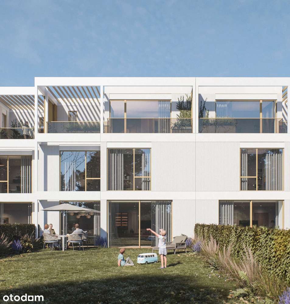 Nowoczesny dom z ogrodem w zielonej części Wilanowa!-4