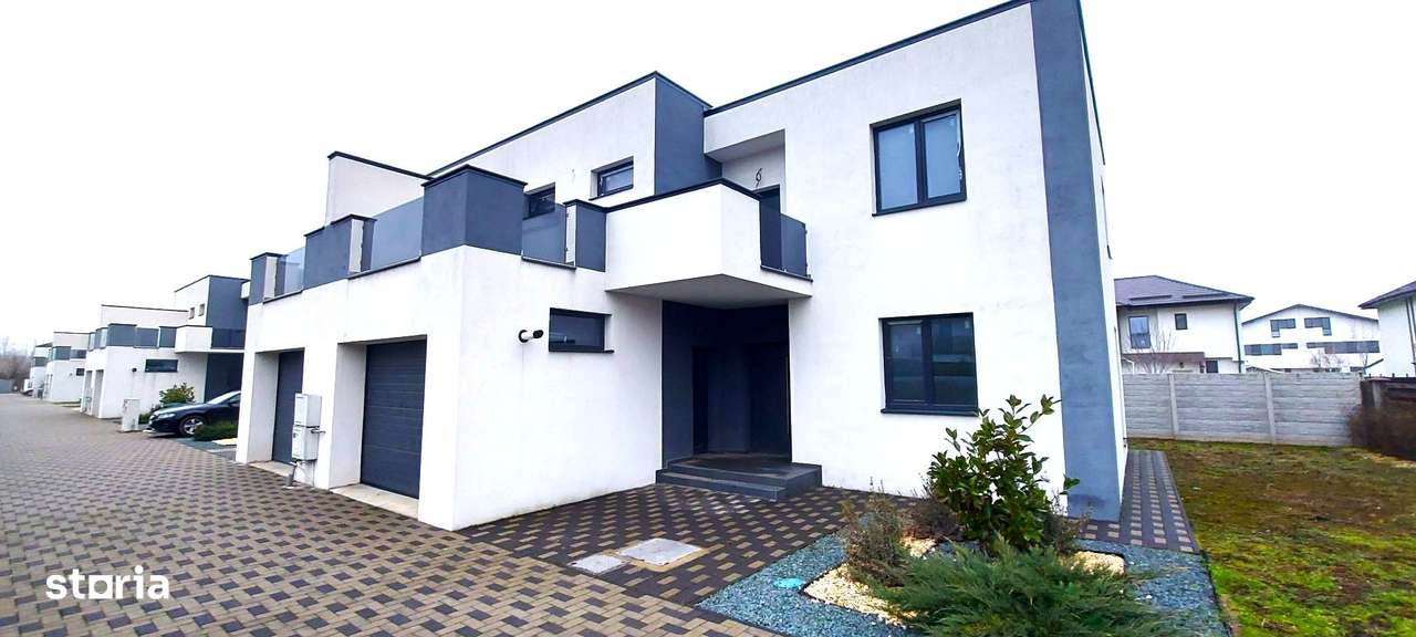 Casa de vanzare cu 5 camere Bragadiru | Complex modern | Curte 260 mp-0