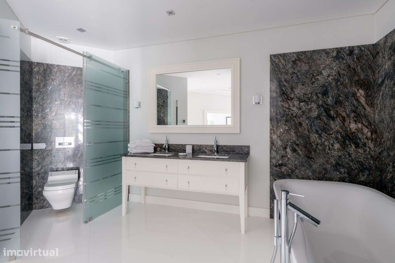 Moradia de luxo com vista mar e golfe-48
