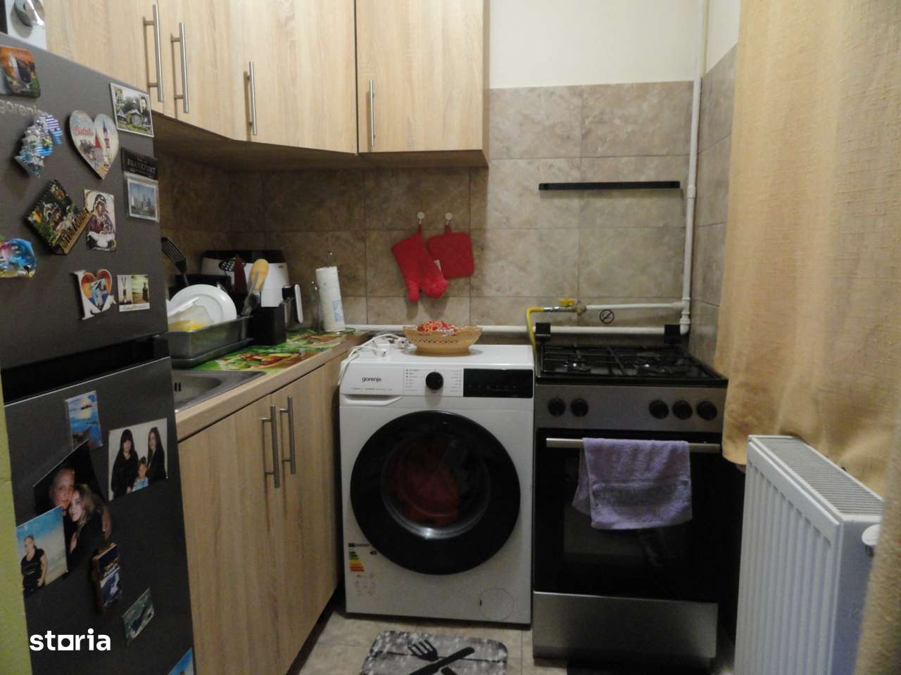 Apartament 1 camera renovat in bloc de apartamente, in Vlaicu, parter-7