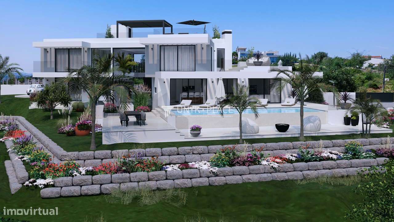 Moradia Contemporânea 3 Quartos com Vista para o Golfe – Alcantarilha,-26