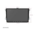 AUTO RADIO 2DIN GPS ANDROID 12 LCD TÁCTIL 9" VOLKSWAGEN VW PARA SEAT Y SKODA - 4