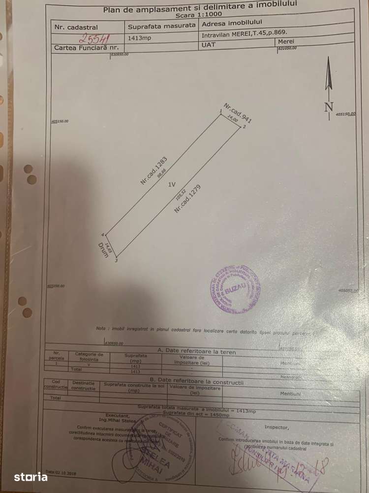 Teren intravilan Merei-0