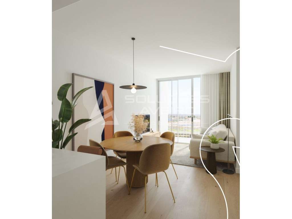 Apartamento T1 no Empreendimento ETHULA com vista ria de Aveiro-6